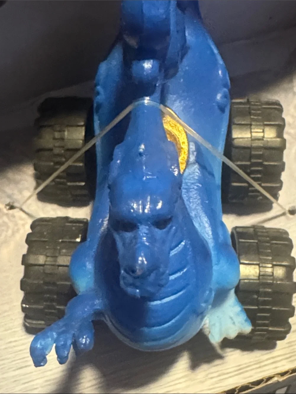 Blue Dragon Terrarium Ornament - Reptile Habitat Accent